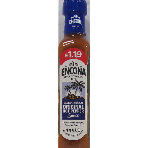Encona Hot Pepper Sauce PM £1.19