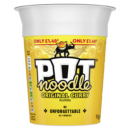 Pot Noodle Standard Pot Original Curry 90 g 