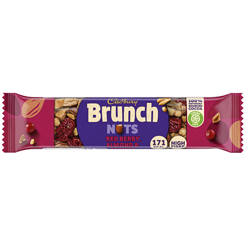 Cadbury Brunch Nuts Red Berry, Almond & Peanut 35g
