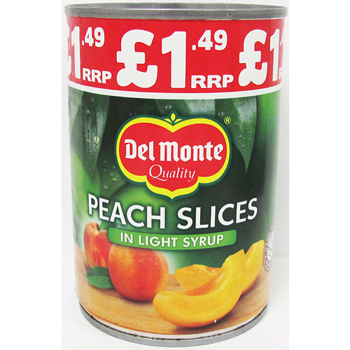 Del Monte Peach Slices In Light Syrup PM £1.49