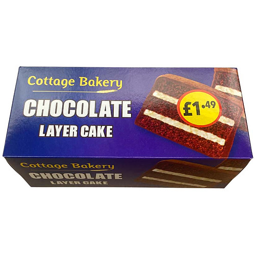 Cottage Bakery Chocolate Layer Cake 150g
