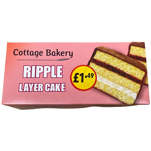 Cottage Bakery Ripple Layer Cake 150g