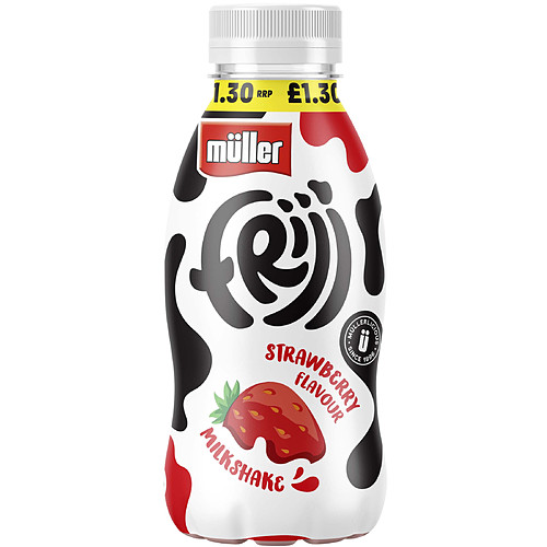 Müller Frijj Strawberry Flavour Milkshake 330ml