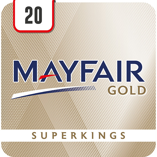 Mayfair 20 Gold Superkings Cigarettes