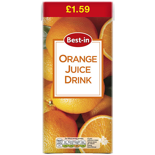 B/In Orange Juice PM £1.59