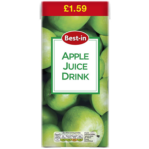 B/In Apple Juice PM £1.59