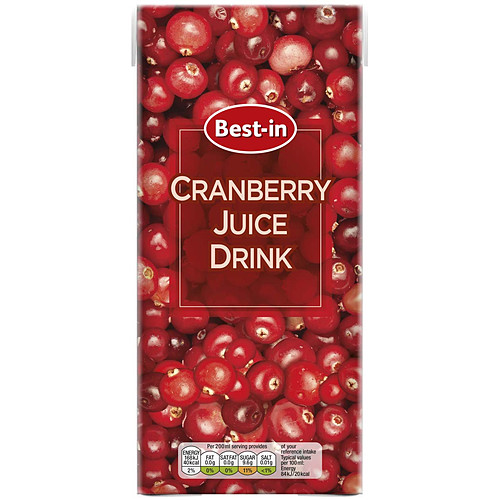 B/In Pure Cranberry Juice
