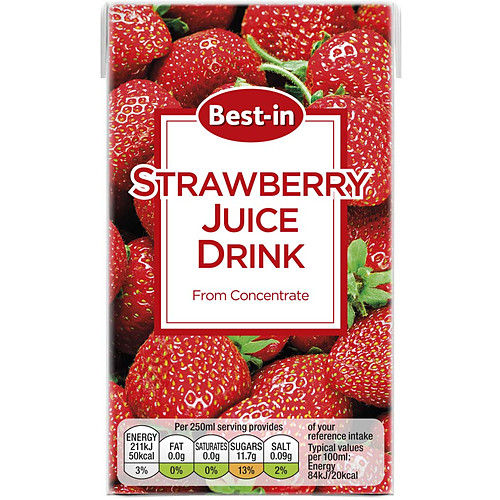 Bestin Strawberry Juice Drink