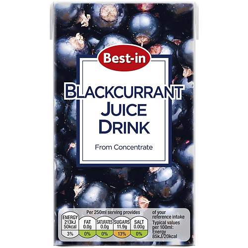Bestin Blackcurrant Juice Drink