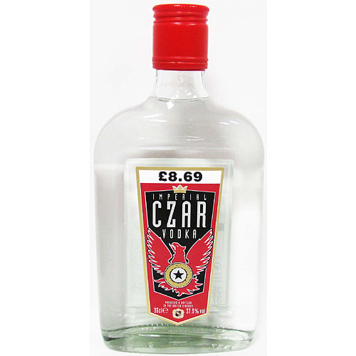 Imperial Czar Vodka PM £8.69 37.5%