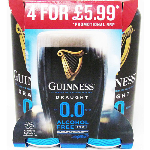 Guinness 0% 4pack PM £5.99