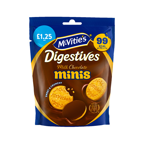 McVitie's Digestives Milk Chocolate Minis 80g
