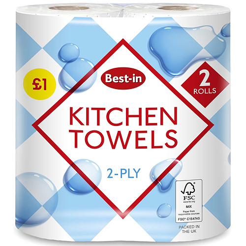 B/In Kitchen Towel PM £1