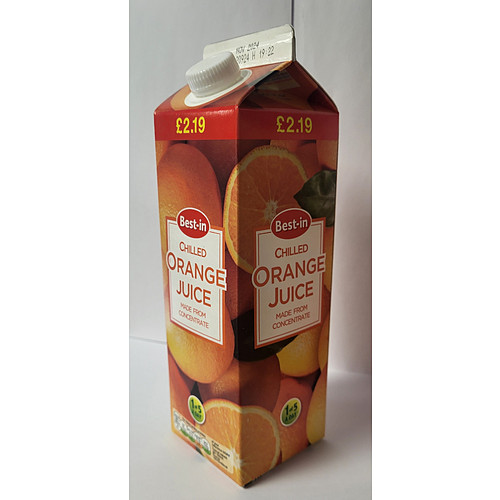 Bestin Orange Juice £2.19