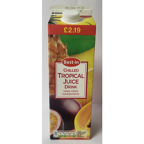 Best In Tropical Juice £2.19