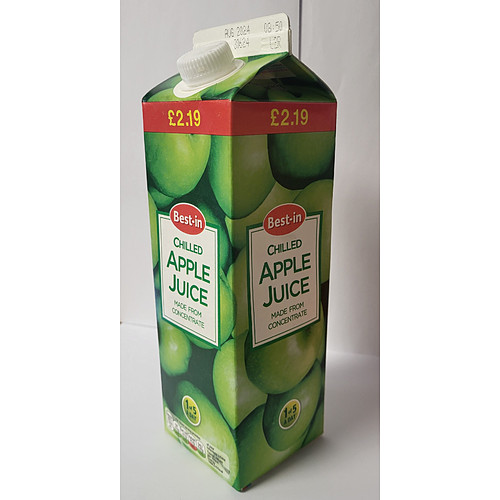 Best In Apple Juice £2.19