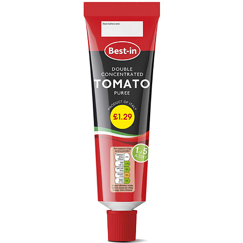 Bestin Tomato Puree PM £1.29