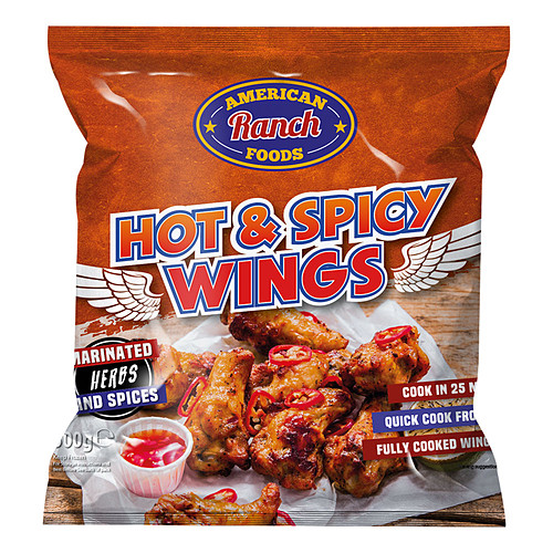 A/Ranch Hot And Spicy Wings