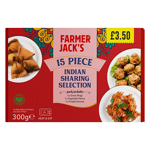 Farmer Jacks Indian Platter PM £3.50