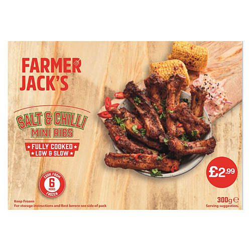 Farmer Jacks Salt Chilli Rib PM £2.99