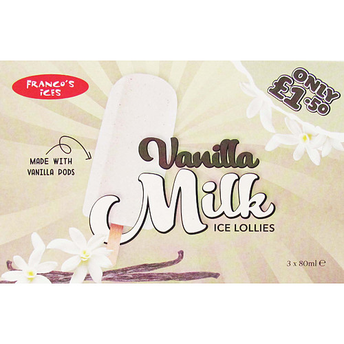 Franco Vanilla Milk PM £1.50