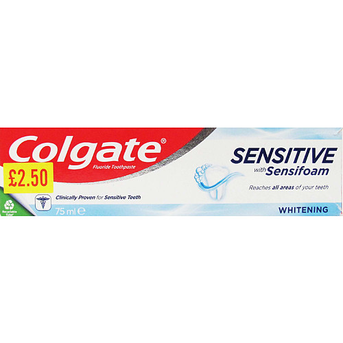Colgate Sensitive Foam Whitening £2.50