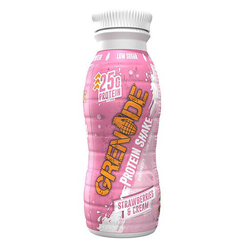 Grenade Protein Shake Strawberries & Cream Flavour 330ml