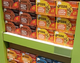 Graze products donated by Ascona Group